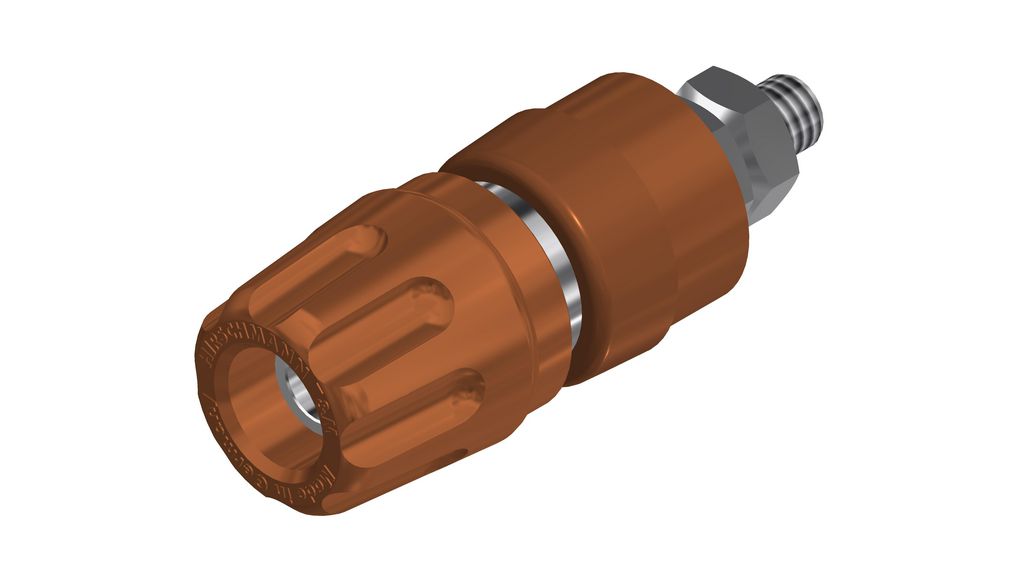 Binding Post 4mm 35A 30 VAC / 60 VDC Brown